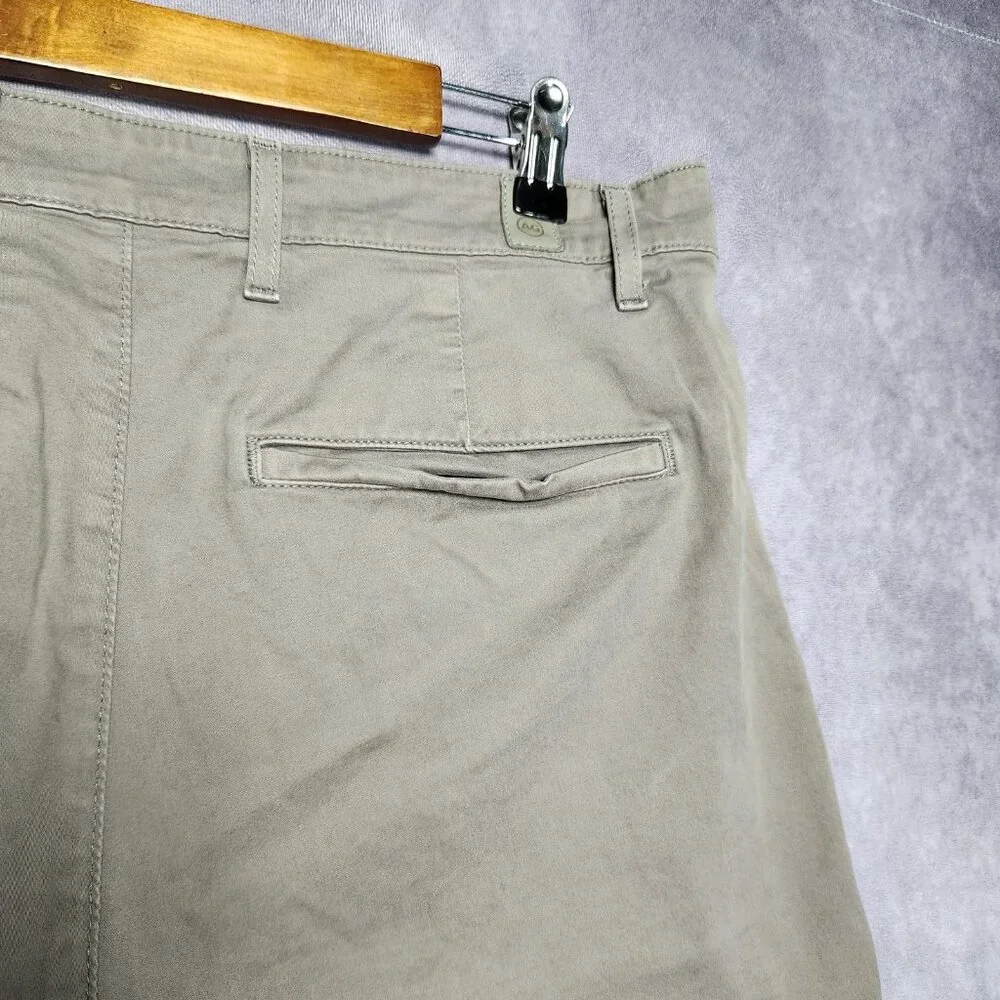 AG Adriano Goldschmied Shorts Mens 33R Gray The Griffin Tailored Stretch Casual‎